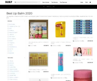 Balmlip.net(Lip Balm Reviews & Discounts) Screenshot