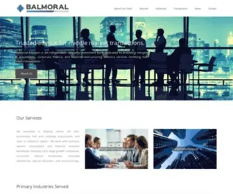 Balmoraladvisors.com(Balmoral Advisors) Screenshot