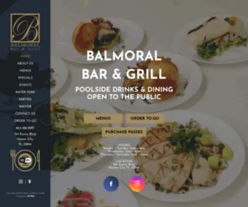 Balmoralbarandgrill.com(Haines City Bar) Screenshot