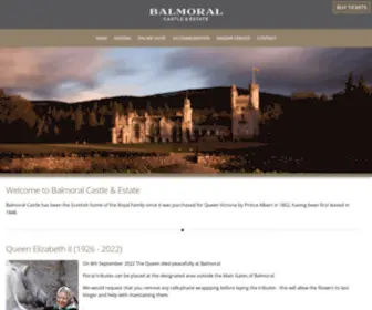 Balmoralcastle.com(Balmoral Castle) Screenshot