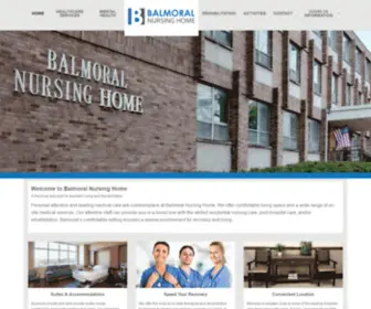 Balmoralnursing.com(Balmoral Nursing Home) Screenshot