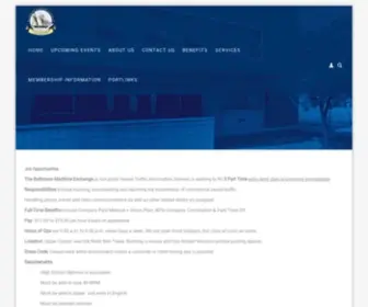 Balmx.org(Baltimore Maritime Exchange) Screenshot