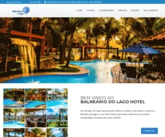 Balneariodolagohotel.com.br(Balneário) Screenshot