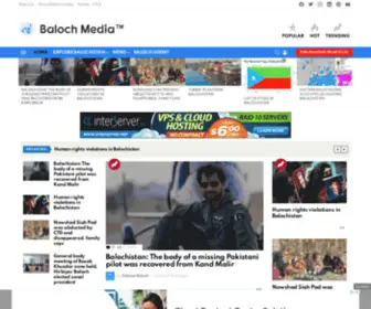 Balochmedia.org(Baloch Media) Screenshot