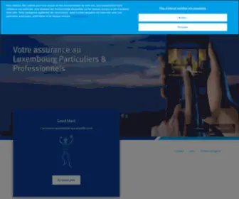 Baloise.lu(Votre assurance au Luxembourg Particuliers & Professionnels) Screenshot