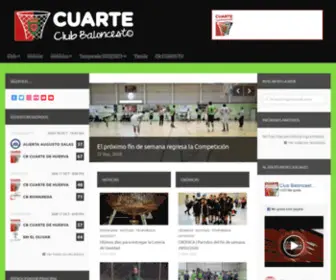 Baloncestocuarte.es(Inicio) Screenshot