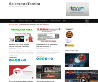 Baloncestotecnico.es(Baloncesto) Screenshot