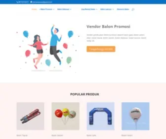 Balonesia.com(Jual Balon Promosi Iklan) Screenshot