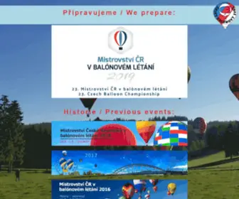 Balonove-Mistrovstvi.cz(Mistrovství) Screenshot
