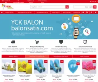 Balonsatis.com(Baskılı Balon ve Baskısız Balon Toptan ve Perakende Satışı) Screenshot