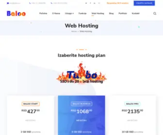 Baloo.world(Web Hosting) Screenshot