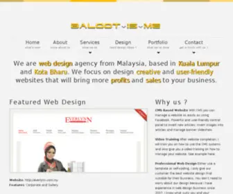 Balootisme.com(Malaysia Web Designer) Screenshot