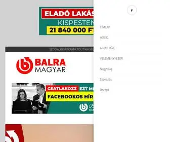 Balramagyar.hu(Szociáldemokrata Véleményblog) Screenshot
