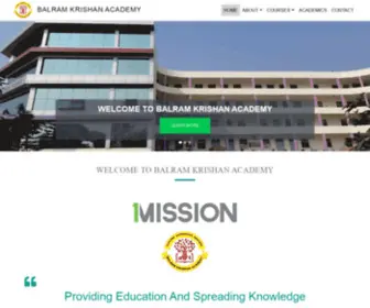 Balramkrishanacademy.org(Balram Krishna Academy (B.Ed BTC)) Screenshot