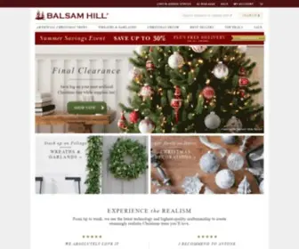 Balsamhill.com.au(Artificial Christmas Trees) Screenshot