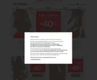 Balsamik.fr(La mode en ligne avec les femmes) Screenshot