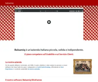 Balsamiq.it(Un software per il wireframing rapido ed efficace) Screenshot