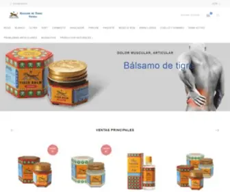 Balsamo-DE-Tigre.com(Bálsamo) Screenshot