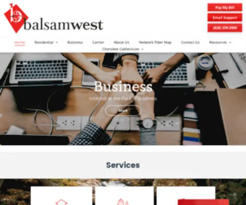 Balsamwest.net(Balsamwest) Screenshot