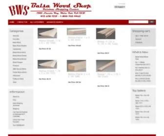 Balsawoodshop.com(Balsawoodshop) Screenshot