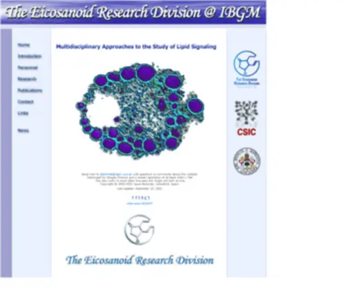 Balsinde.org(The Eicosanoid Research Division @ IBGM) Screenshot