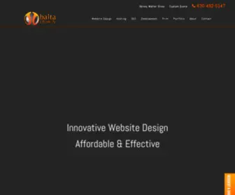 Baltadesign.com(Web Design Company) Screenshot