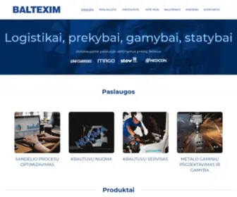 Baltexim.lt(Paslaugos) Screenshot