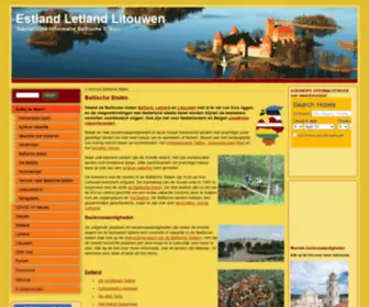 Baltic-Info.com(Estland Letland Litouwen) Screenshot