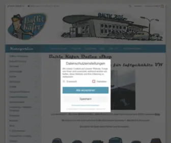 Baltic-Kaefer.de(Ersatzteile für alle luftgekühlten VW) Screenshot