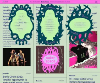 Balticcircle.fi(Baltic Circle) Screenshot