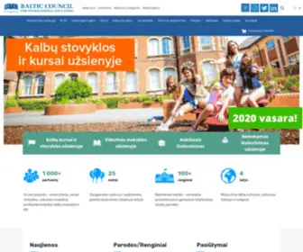 Balticcouncil.lt(BALTIC COUNCIL) Screenshot