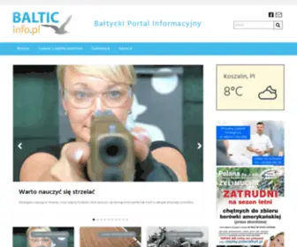 Baltic.info.pl(Baltic Info) Screenshot