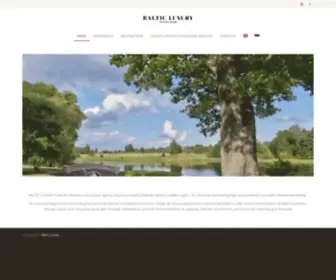 Balticluxury.eu(Baltic Luxury) Screenshot