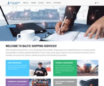 Balticshipping.lv(Baltic Shipping) Screenshot