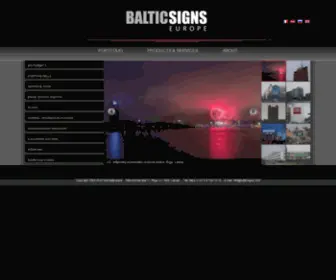 Balticsigns.com(SIGNAGE) Screenshot