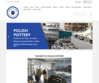 Baltictrader.co.uk(We import from a variety of the potteries in Boleslawiec) Screenshot