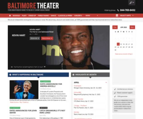 Baltimore-Theater.com(Baltimore Theater) Screenshot