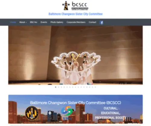 Baltimorechangwon.org(Baltimore Changwon Sister City Committee (BCSCC)) Screenshot