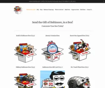 Baltimoreinabox.com(Baltimore in a Box) Screenshot