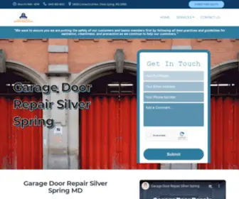 Baltimoremdgaragedoor.com(Garage Door Repair Silver Spring MD) Screenshot