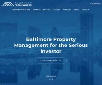 Baltimorepropertymanagementpf.com(Baltimore Property Management and Property Managers) Screenshot