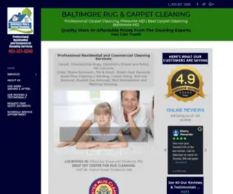 Baltimorerugandcarpetcleaning.com(Carpet Cleaning Baltimore MD) Screenshot