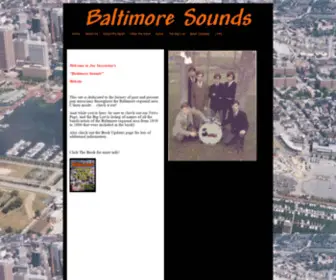 Baltimoresounds.com(Baltimore Sounds) Screenshot