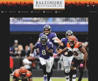 Baltimoresportsandlife.com(Baltimore Sports and Life (BSL)) Screenshot