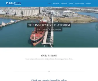 Baltnav.com(Logistical Solutions) Screenshot