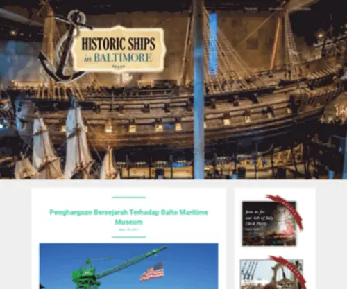 Baltomaritimemuseum.org(Balto Maritime Museum) Screenshot