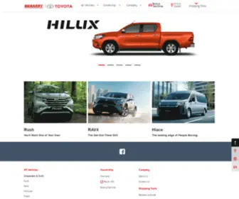 Baltoyota.com(Cars, Pickup Trucks, SUVs, Hybrids and Crossovers) Screenshot