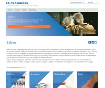 Baltrosguiden.se(Bältros) Screenshot