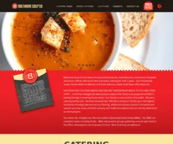 Baltsoupco.com(Soups, Sandwiches & Salads) Screenshot