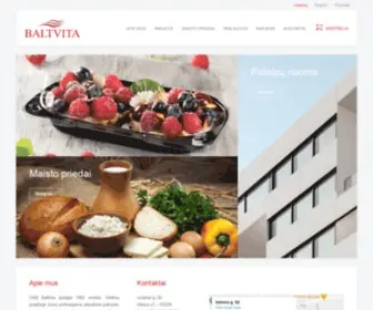 Baltvita.lt(UAB "Baltvita") Screenshot